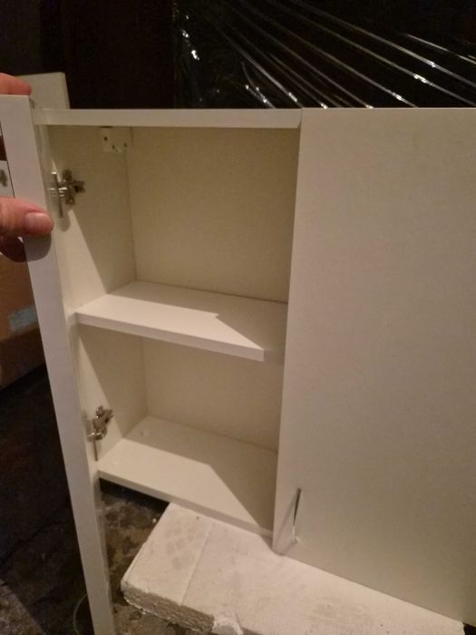 Szafka łazienkowa biała 82cm wysokość