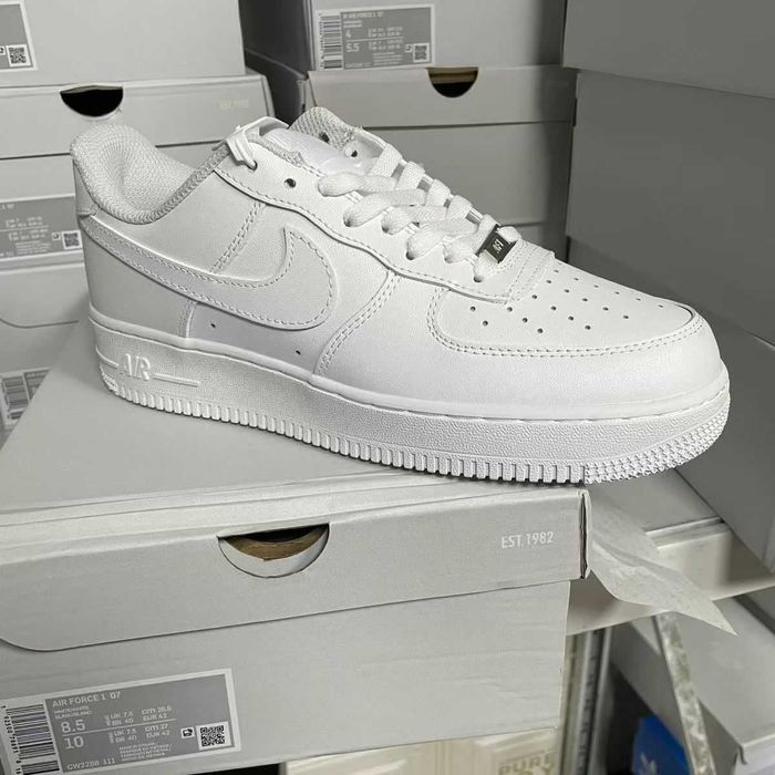 buty Nike_Air_Force_1_Low_'07_White Espadryle R.45