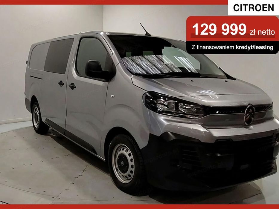 Citroën Jumpy XL L2H1 Zabudowa Brygadowa EAT8 2.0 177KM  Kamera cofania 180° !! Czujniki tył !! Tempomat !!