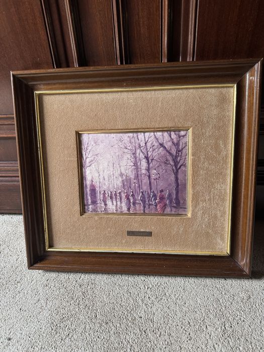 Quadro com esmalte