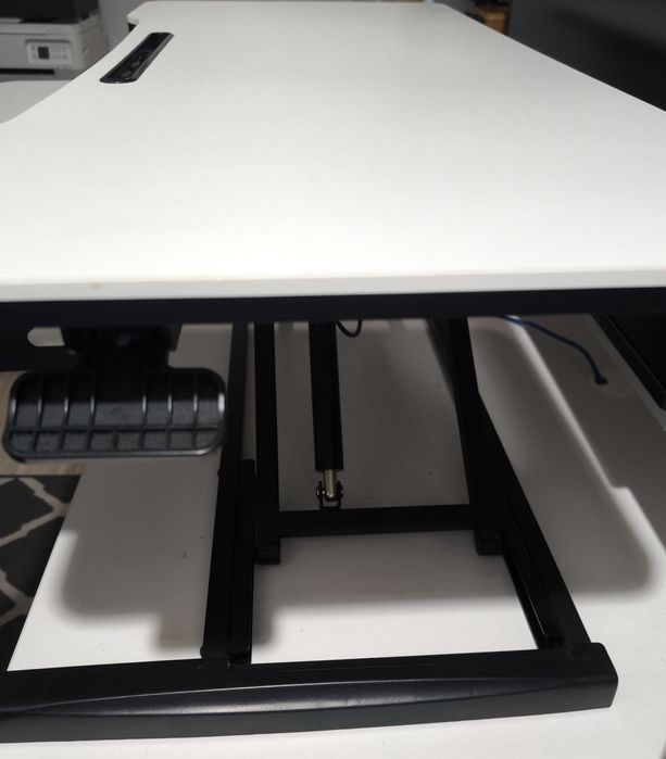 Duża podstawka na biurko z regulacją wysokości FITUEYES na 2 monitory