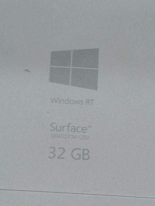 Microsoft Surface RT 1572 "32gb"