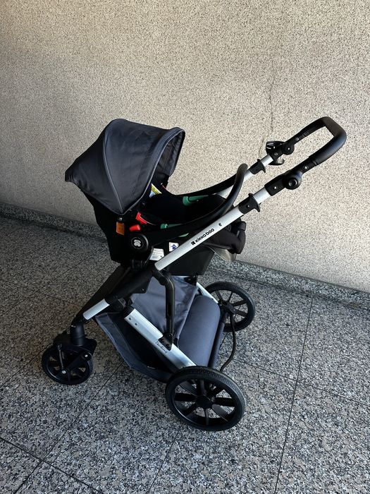 Carrinho de bebê cinza darling KIKKA BOO