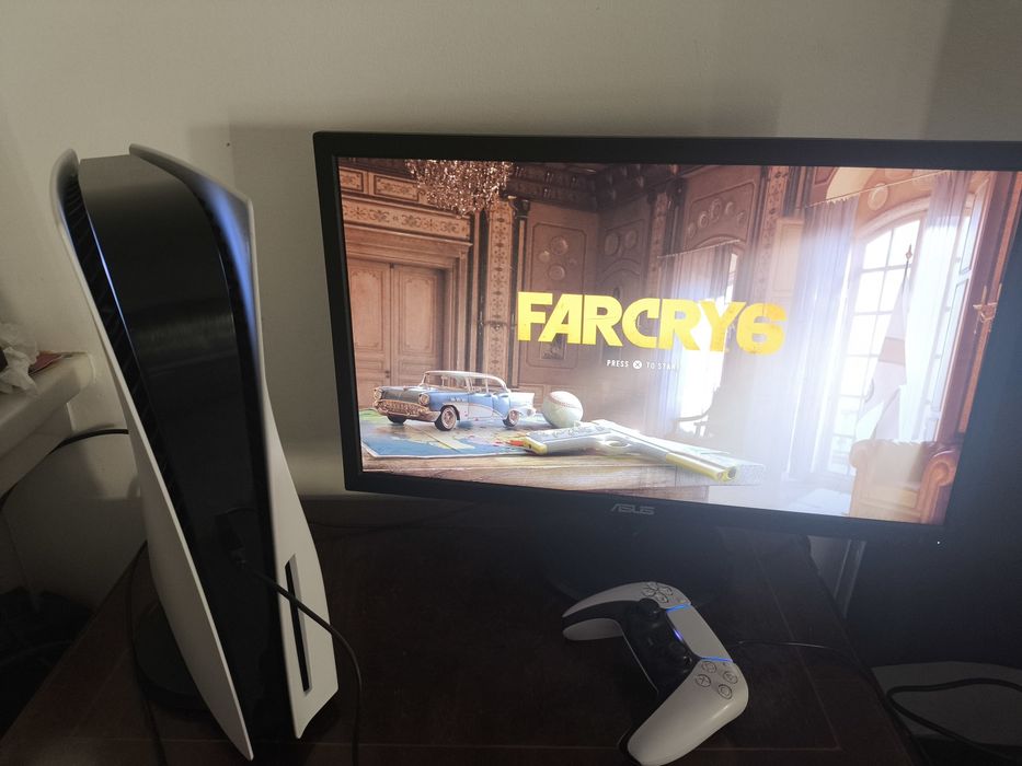 Playstation 5 com comando e fatura