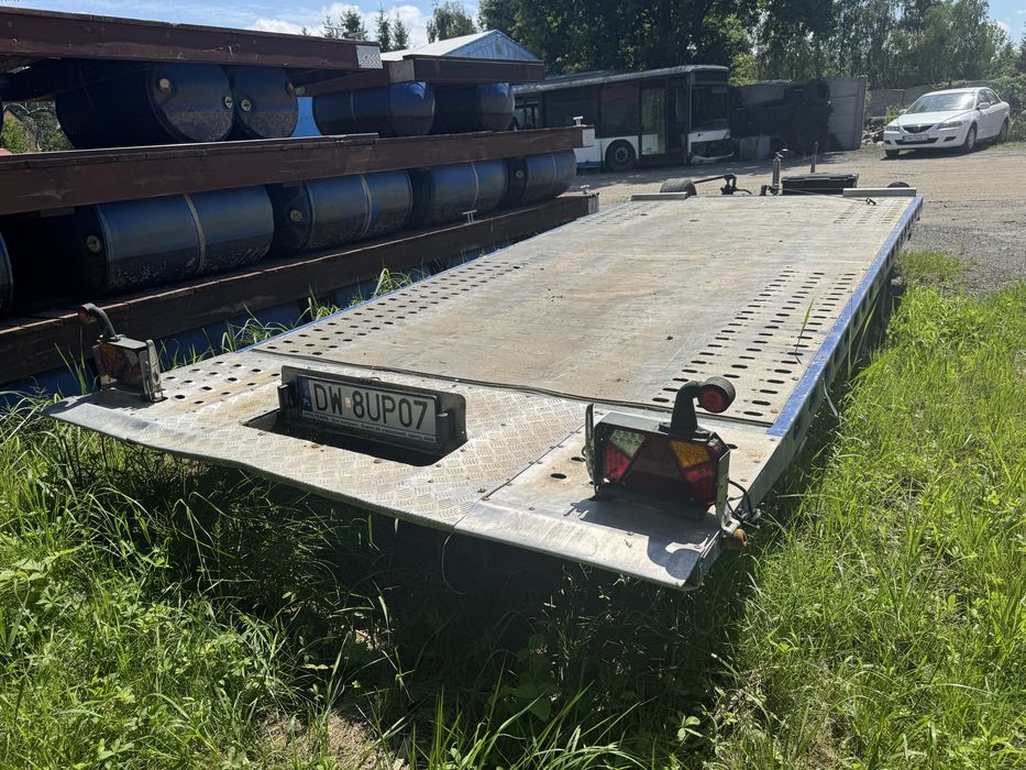 Wynajem Przyczepa towarowa laweta pomoc drogowa holownik WROCŁAW