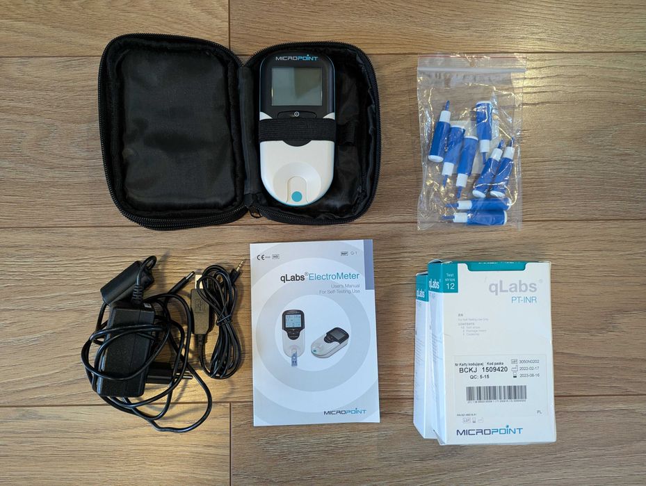 Aparat INR analizator krzepliwości krwi Inr Qlabs Q1 PL