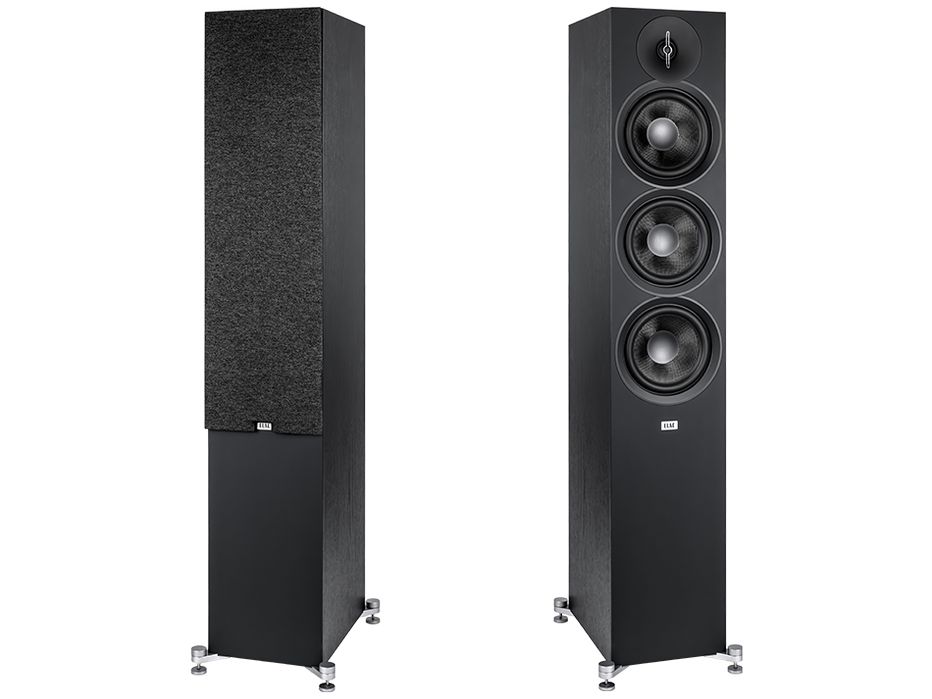 Elac Debut 3.0 F6.3 Czarny - Kolumna podłogowa -  1 szt