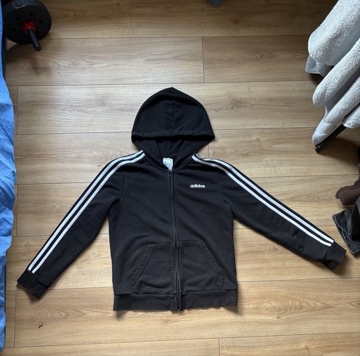 Bluza Adidas Czarna rozpinana