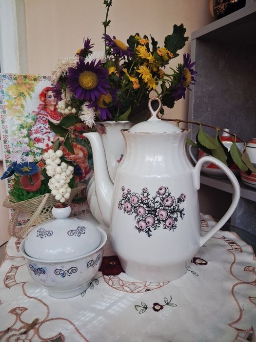 Посуда СССР,советский фарфор,чашка гигант,вазы ссср,чайная пара