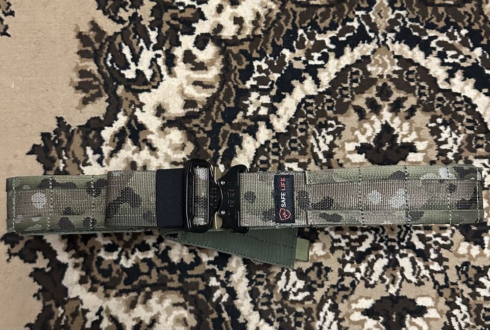 Тактичний ремінь SAFE LIFE multicam