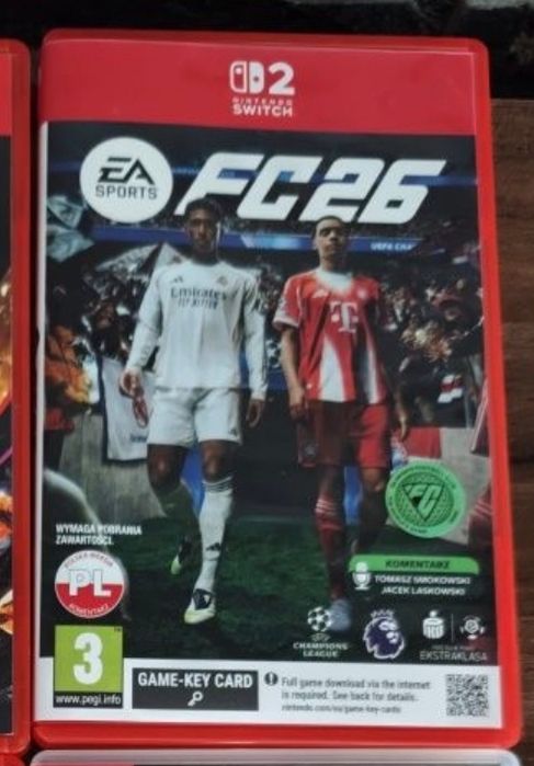 Switch 2 Fc26 wersja pudełkowa