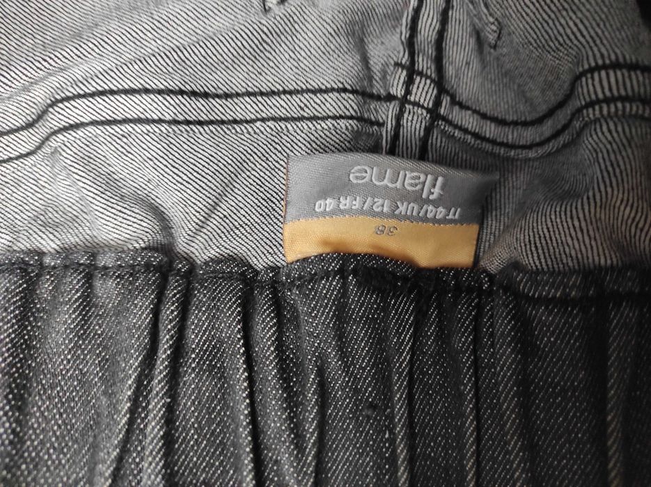 Jeansy rozm 38 na gumkę