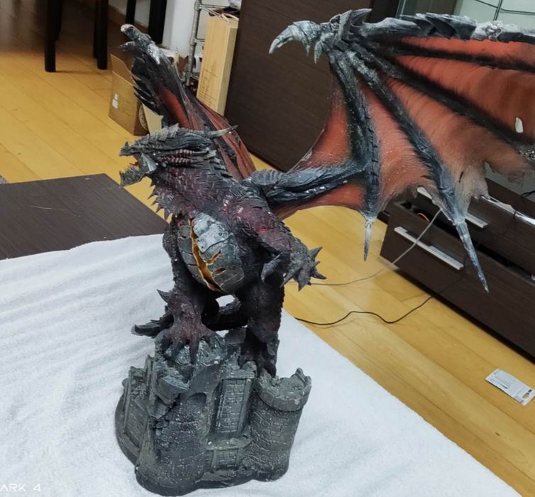 SIDESHOW DEATHWING World of Warcraft Polystone Statue RARE 862/2500