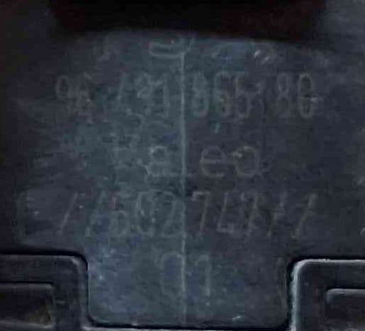 Sensor de Estacionamento Trás 9649186580 - PEUGEOT 307 CC