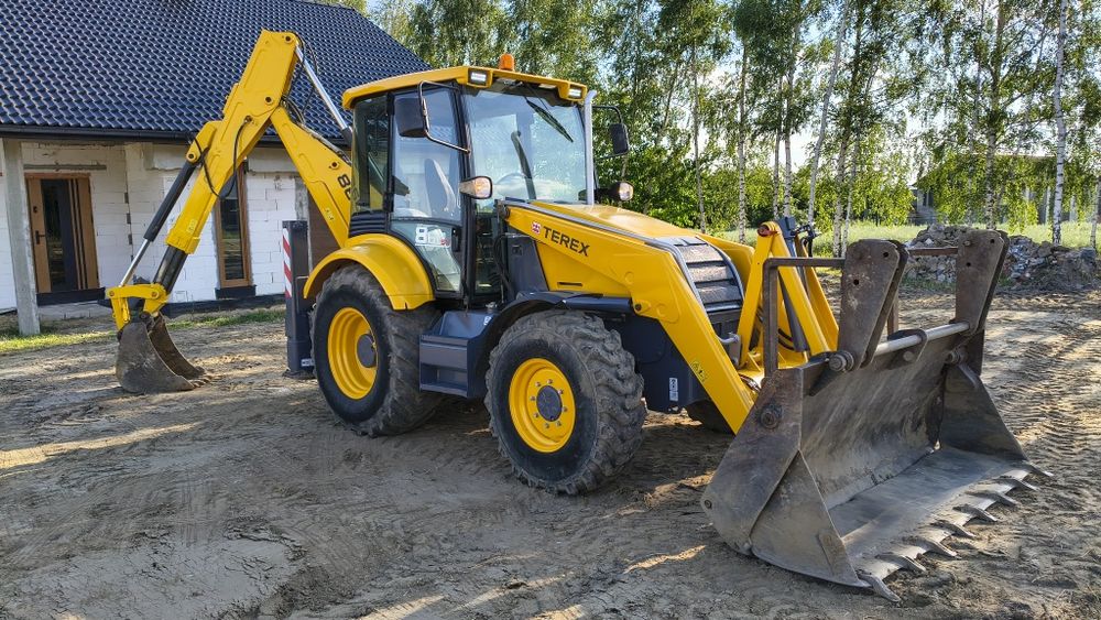 Koparko ładowarka Terex Fermec 860 SX