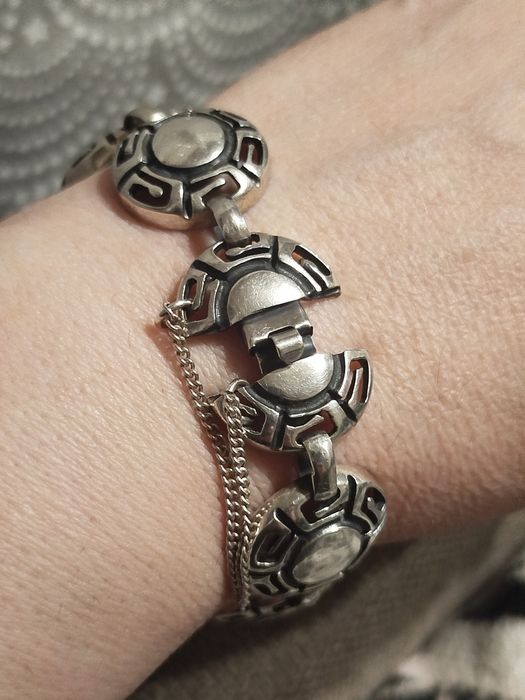 Srebrna bransoletka Bogusław Hałatek