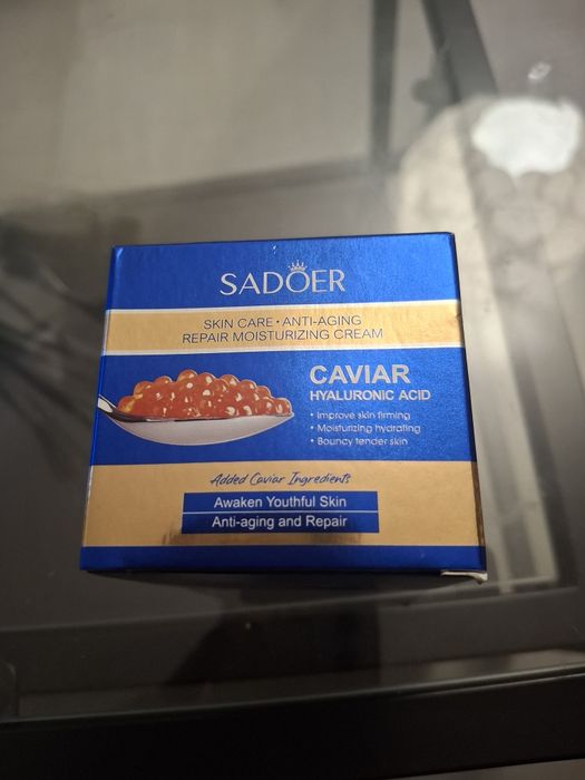 Sadoer krem przeciwzmarszczkowy do twarzy z kawiorem