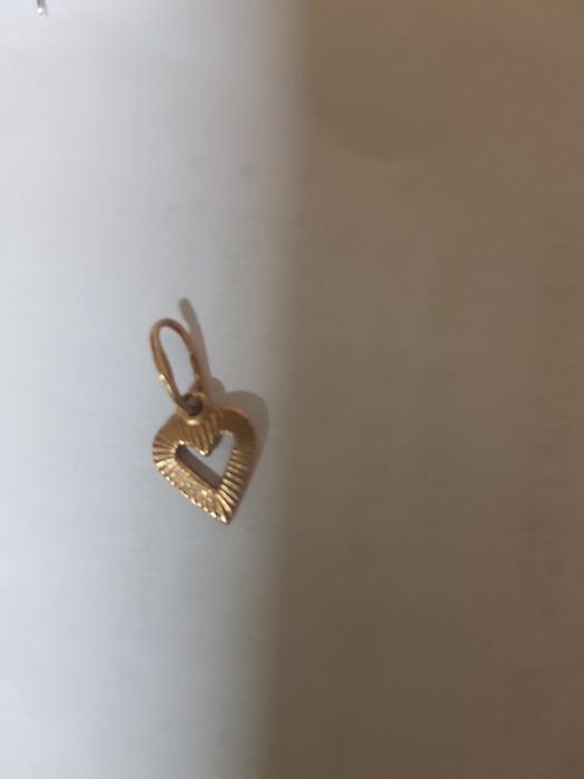 Золоте сердечко, кулон