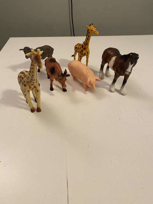 Zwierzęta, zabawki farma safari