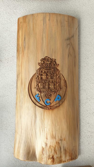 Gravações em madeira rústica