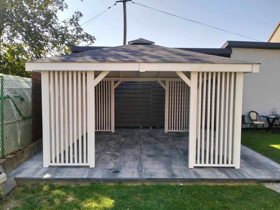 Altanka "Mewa" 4x4m - Wykonujemy altany, domki narzędziowe i inne.