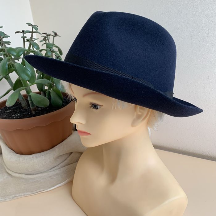 Класичний капелюх Loro Piana cashfelt вовна та кашемір  59 об