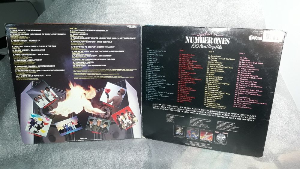 Платівка вінілова "HITS on Fire" /збірник хітів / LP  з Англії