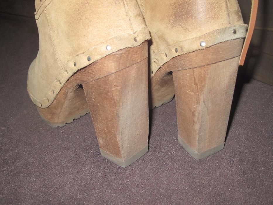 Botas altas camel XUZ nº38