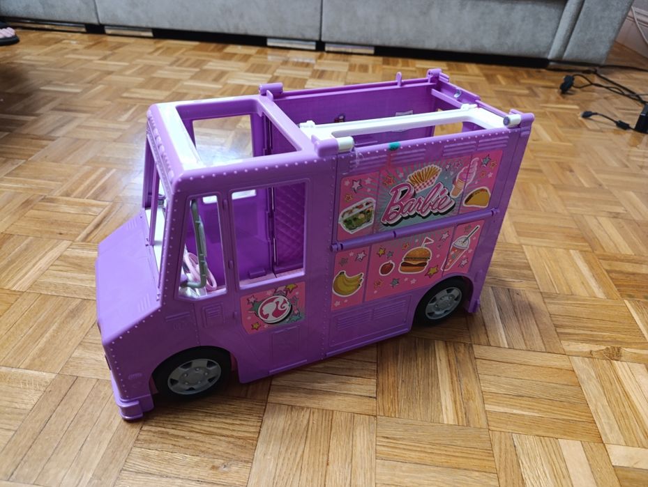 Samochód foodtrack Barbie