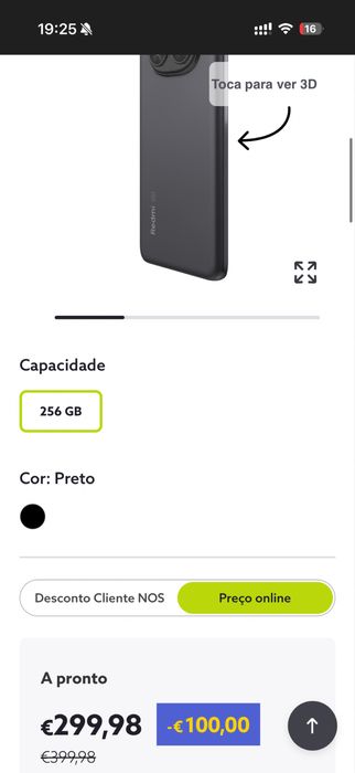 Xiaomi Redmi Note 14 Pro 5G 256GB Preto