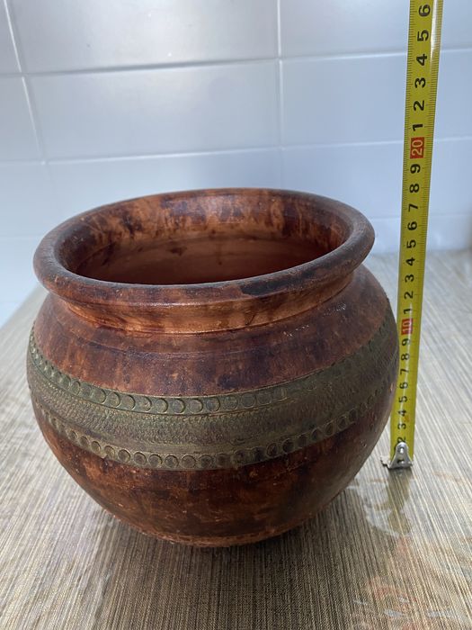 Vaso de cerâmica vintage