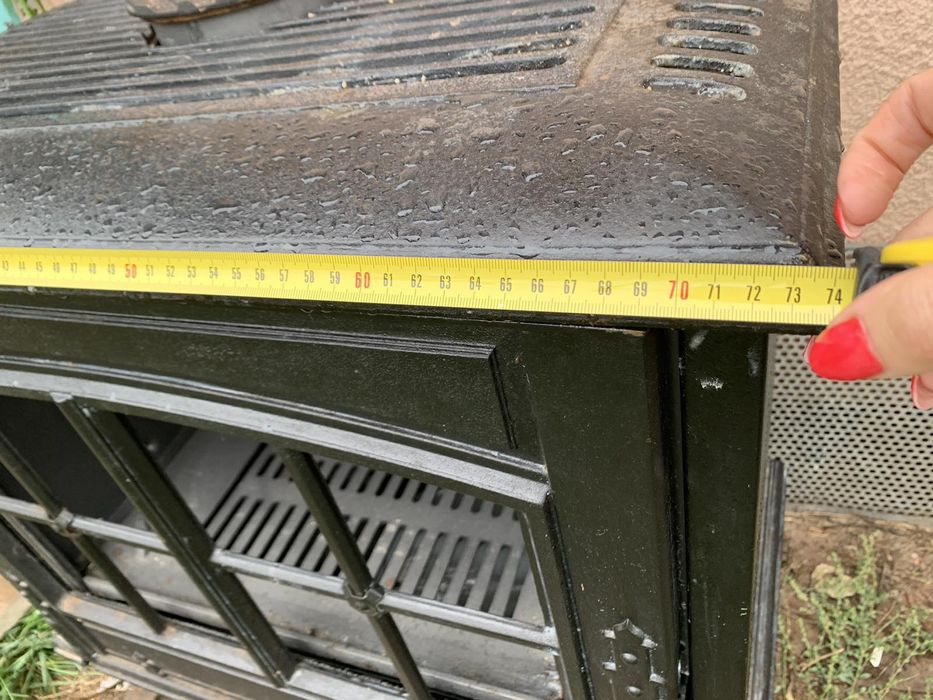 Пічь  камін. буржуйка 8 kw Supra france