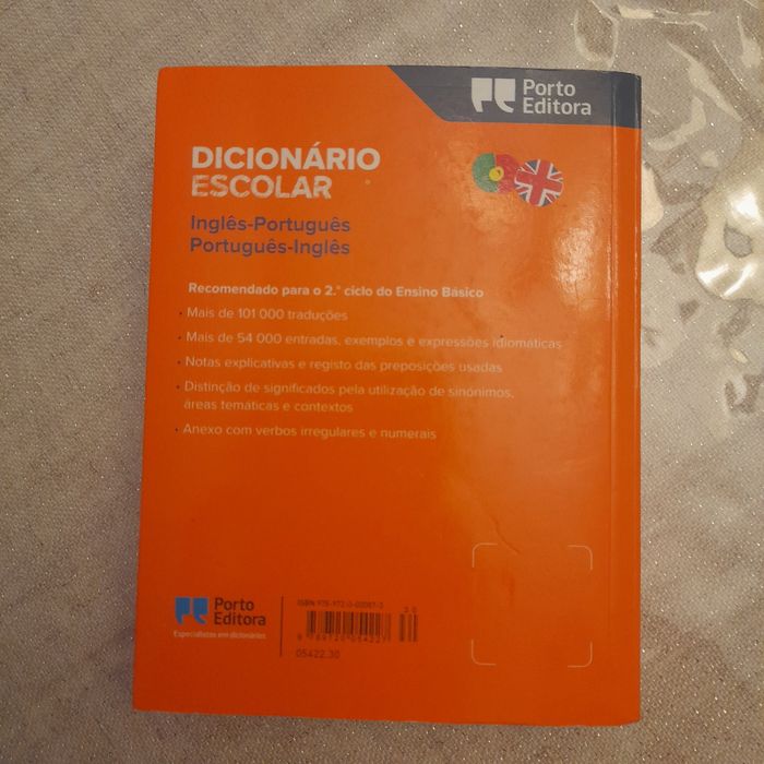 Dicionário Português Inglês, Inglês Português