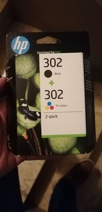 Conjunto de tinteiros originais HP 302