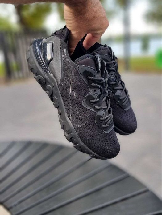 Чоловічі кросівки Nike React Vision "Black/Classic" Розміри 40-45