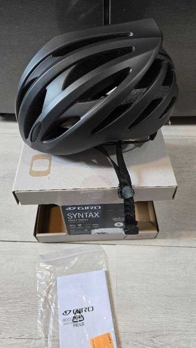 GIRO SYNTAX Kask Rowerowy Szosowy UNISEX  matte black S / 51-55cm