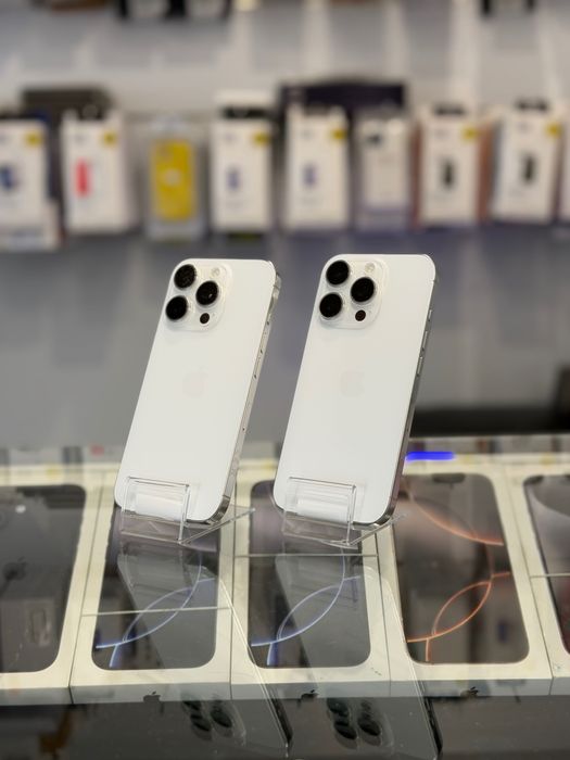 NOWY • iPhone 16 PRO • 256 GB • White Titanium • 100% bateria • GWARANCJA • raty
