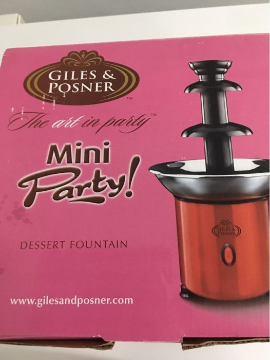 Fonte de chocolate da Giles & Posner