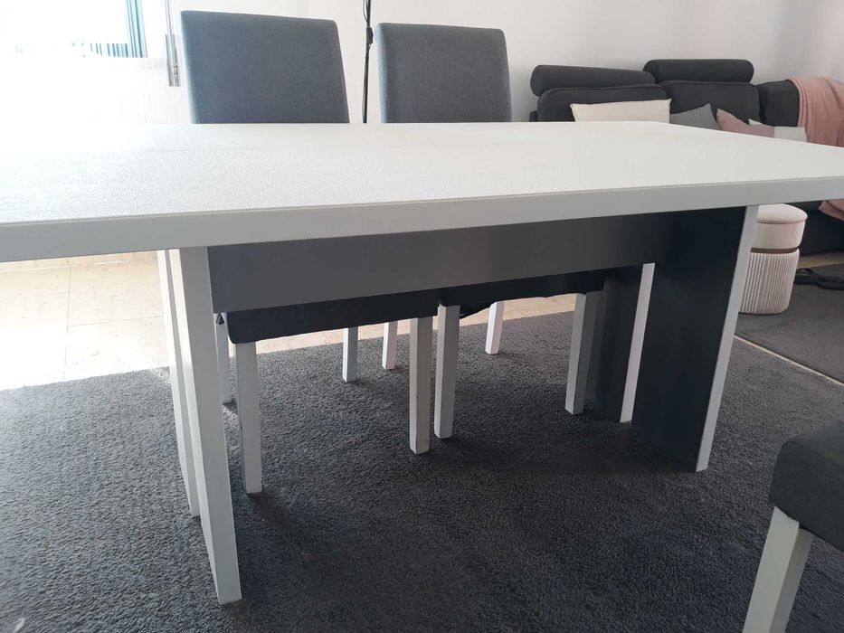 Mesa jantar branca