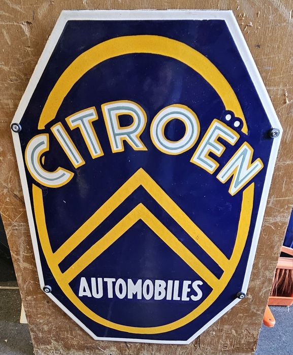 Placa esmaltada Citroën