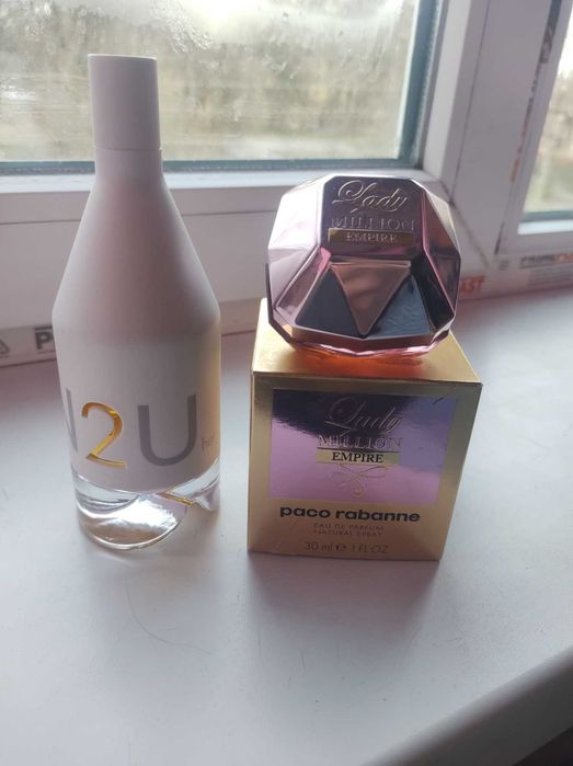 Туалетная вода Calvin Klein IN2U и Paco Rabanne