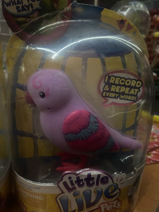 Интерактивная поющая Птичка Moose Little Live Pets ОРИГИНАЛ