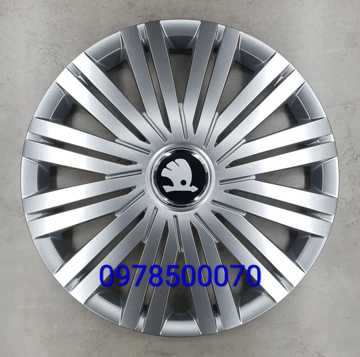 Ковпаки Шкода R15 Octavia Karoq Rapid Superb Fabia Yeti Колпаки Skoda