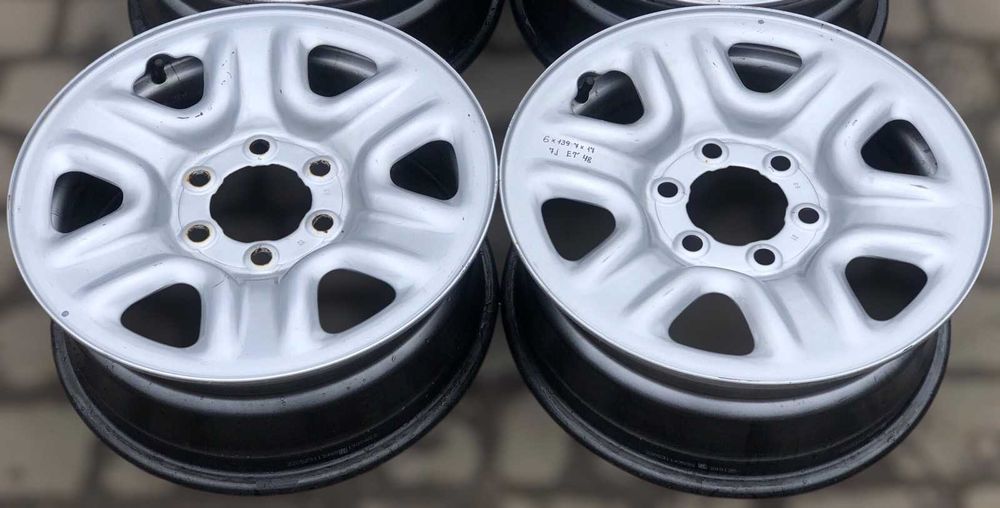 Оригінальні металеві диски 6 139.7 R17 Toyota /Ford/ Mitsubishi /Hover