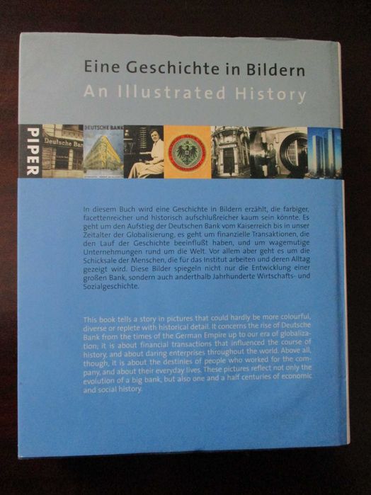 Deutsche Bank Book: A History, Histories, Stocks, Notes, Documents.64739915685251123