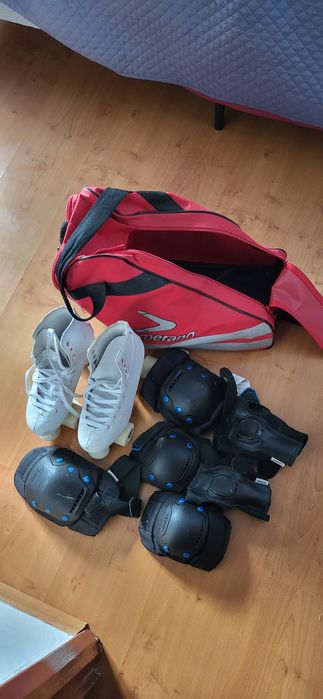 Patins com proteção