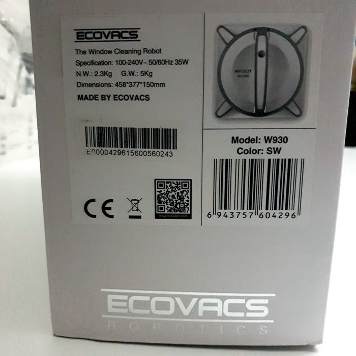 Robot limpeza vidros NOVO e selado