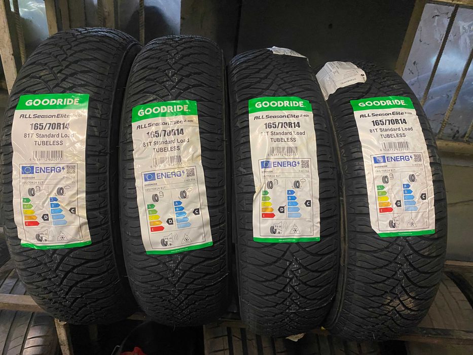 165/70R14 Goodride cztery nowe opony całoroczne 2025r