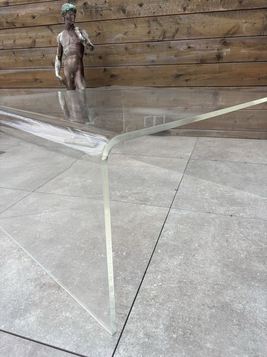 Unikatowy stolik kawowy Pleksiglas Michel Dumas dla Roche Bobois Top