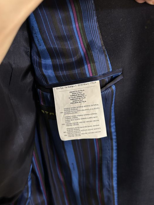 Etro піджак блейзер велюр вельвет італія